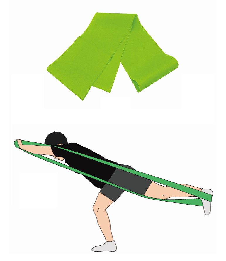 エクサバンドで体幹を目覚めさせてあげましょう!ベーシック編