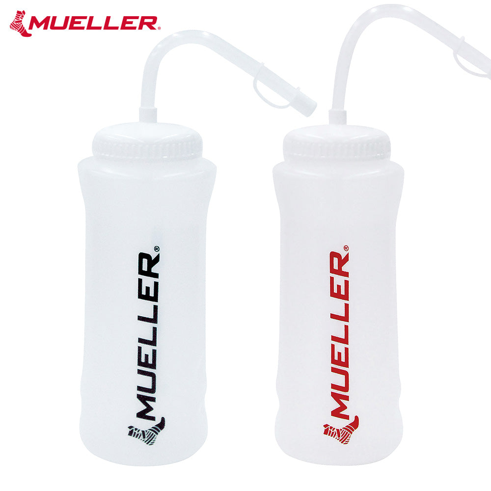 ウォーターボトル ストロー＆キャップ ブラック/レッド – Mueller Japan
