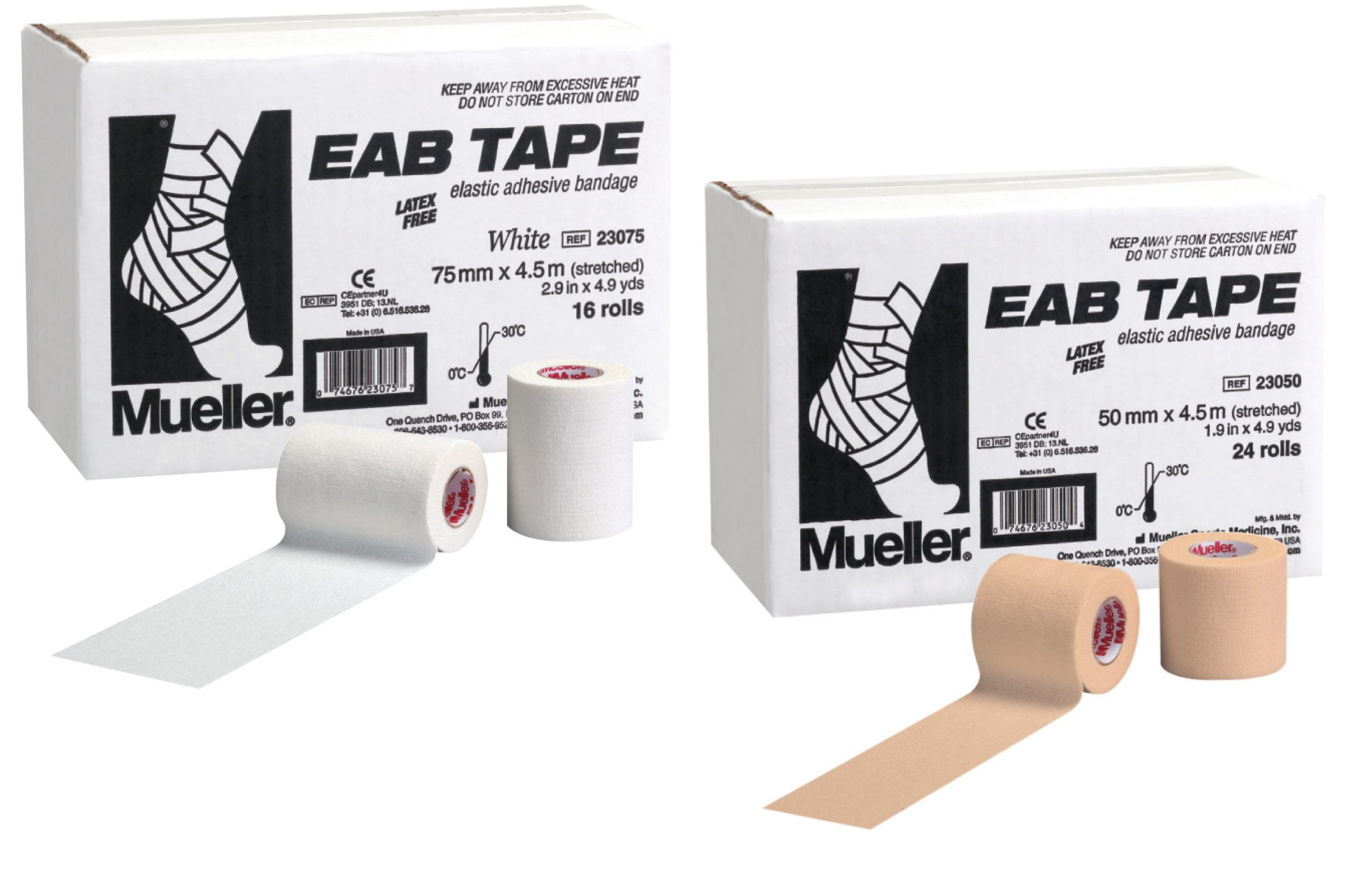 Mueller(ミューラー) EABテープ 50mm [24個入り] 固定用伸縮